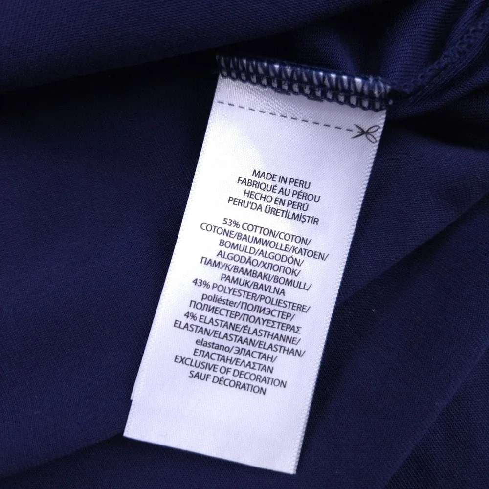 Polo Ralph Lauren US Open Shirt Mens Medium Golf Shinnecock Hills 2018 Logo Navy